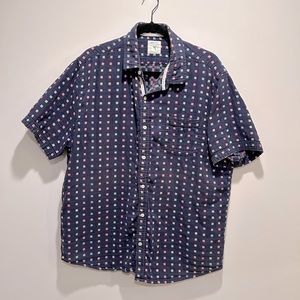 Natural Blue by Visitor button up shirt